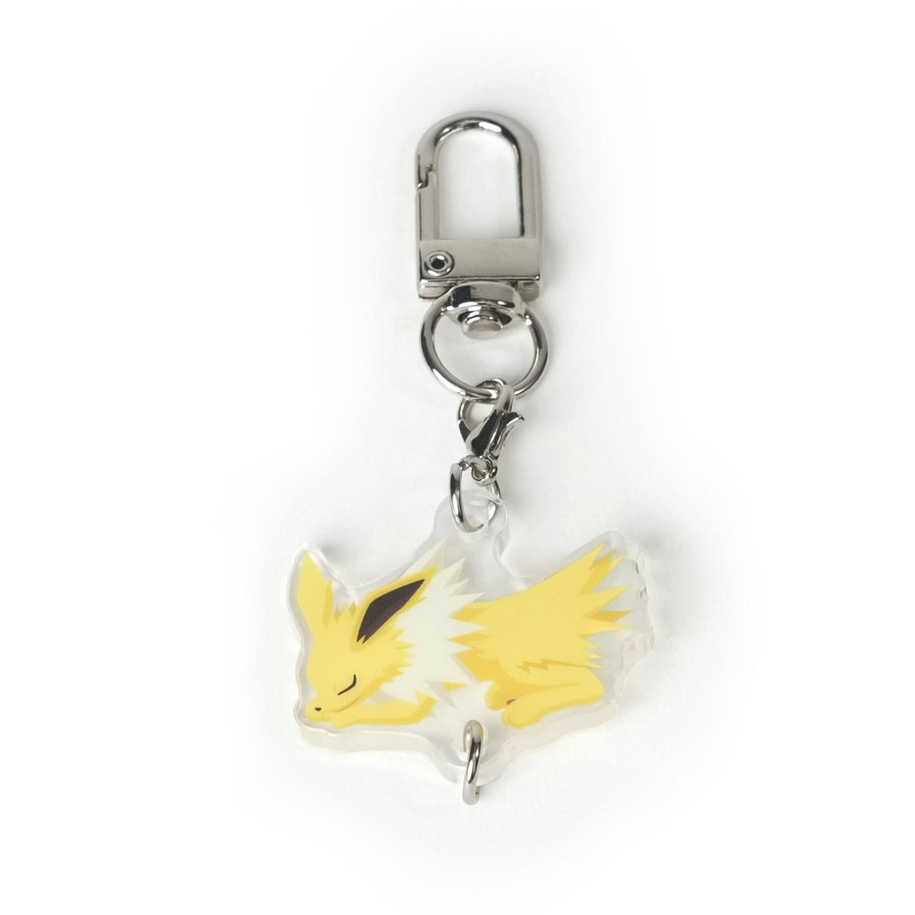 Back of Eevee Friends Acrylic Charm, showing official Pokemon Center Japan logo from Japan