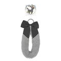 Multi Ring Plus Fur Hand Strap Blackie