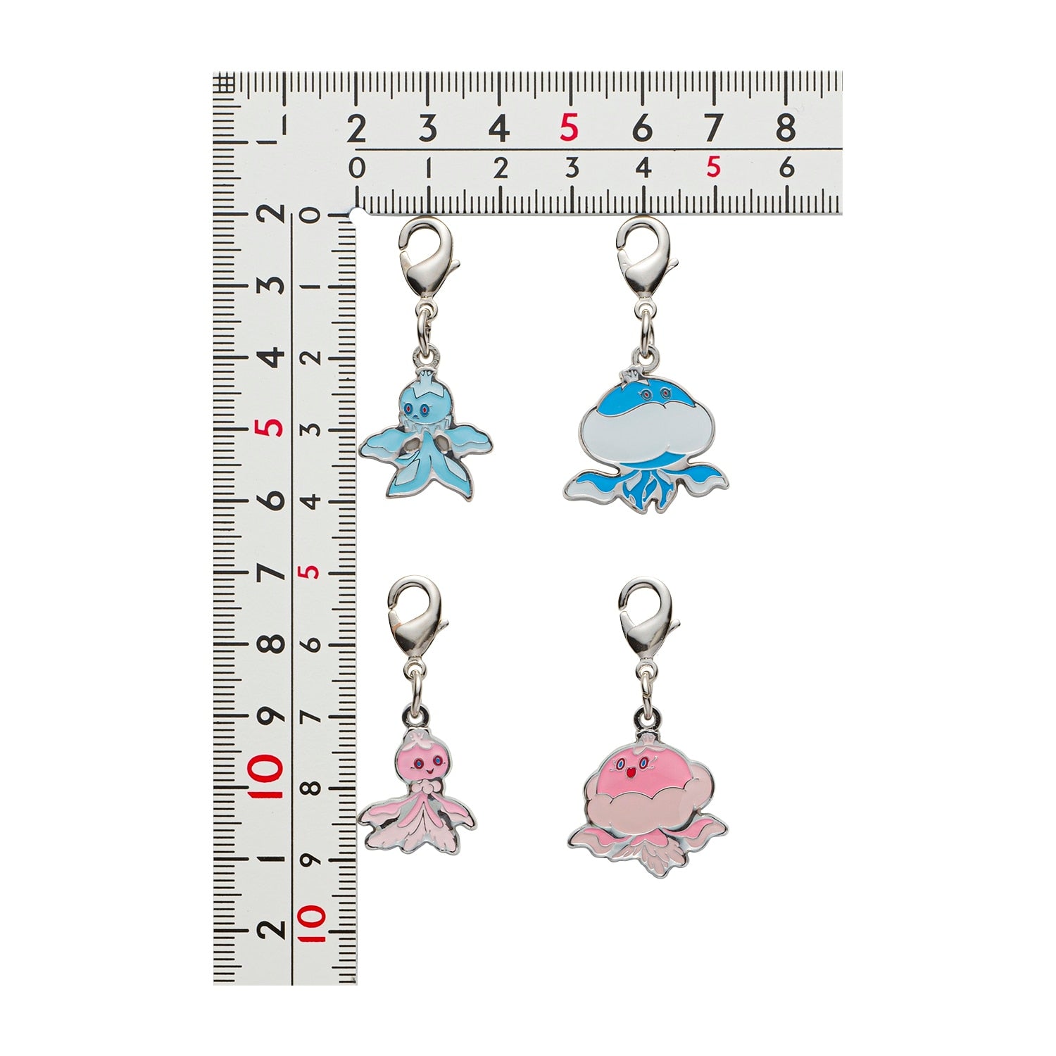 Authentic Pokemon Center Japan Metal Charm 592/593, collectible item with official packaging from Japan