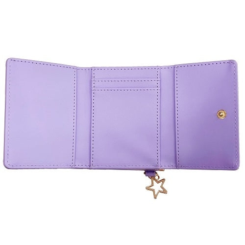 Clasp mini wallet Candy series PUR