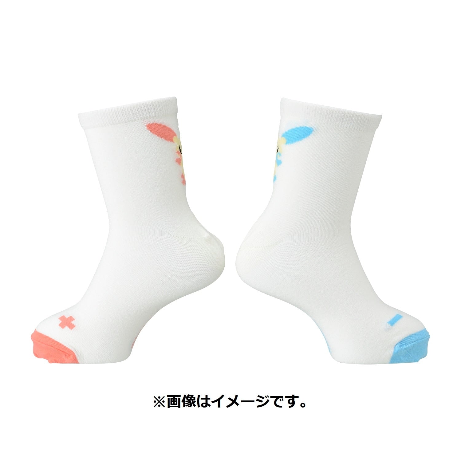 [Choose] Middle socks Plusle Minan (19-21cm)/(23-25cm)