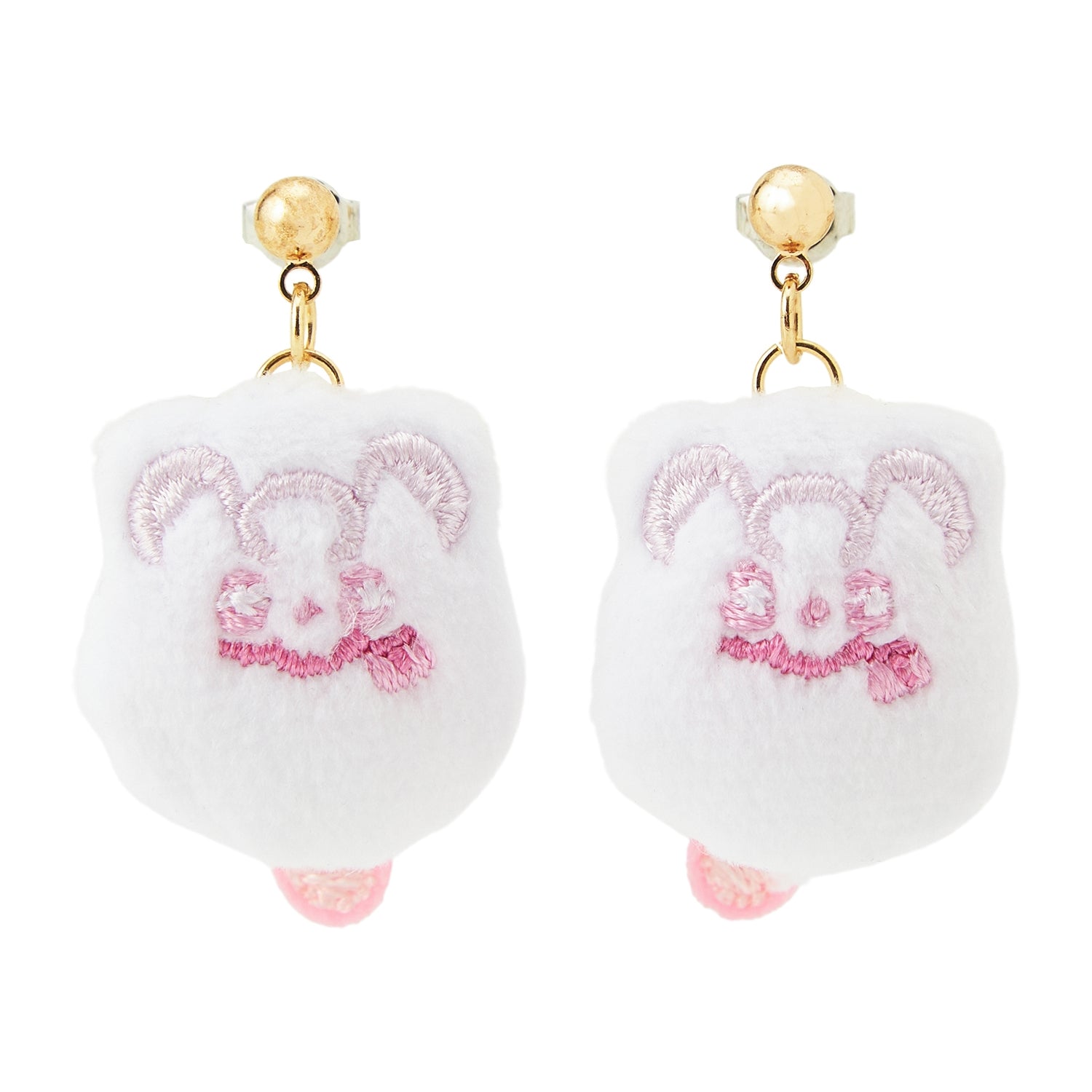 Pokémon Earrings Peroppuff character from Japan, detailed anime design
