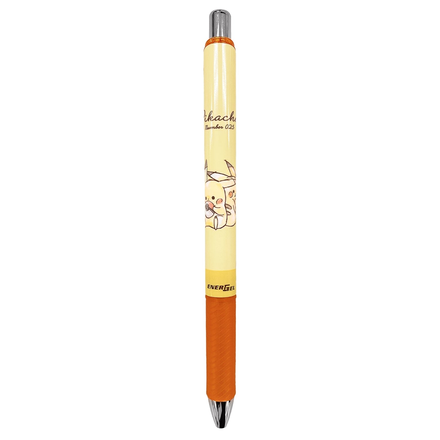 Pikachu number025 ballpoint pen with cute Pikachu design from Japan