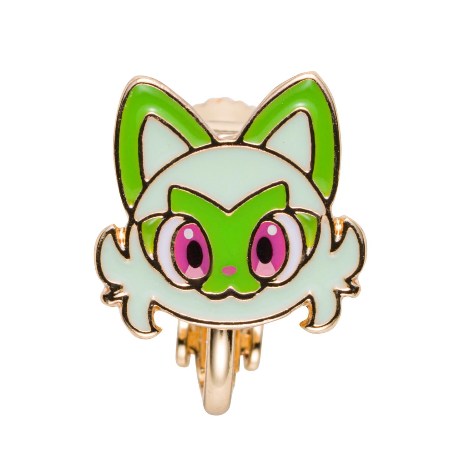 Pokémon accessory earrings with Nyaoha design from Japan