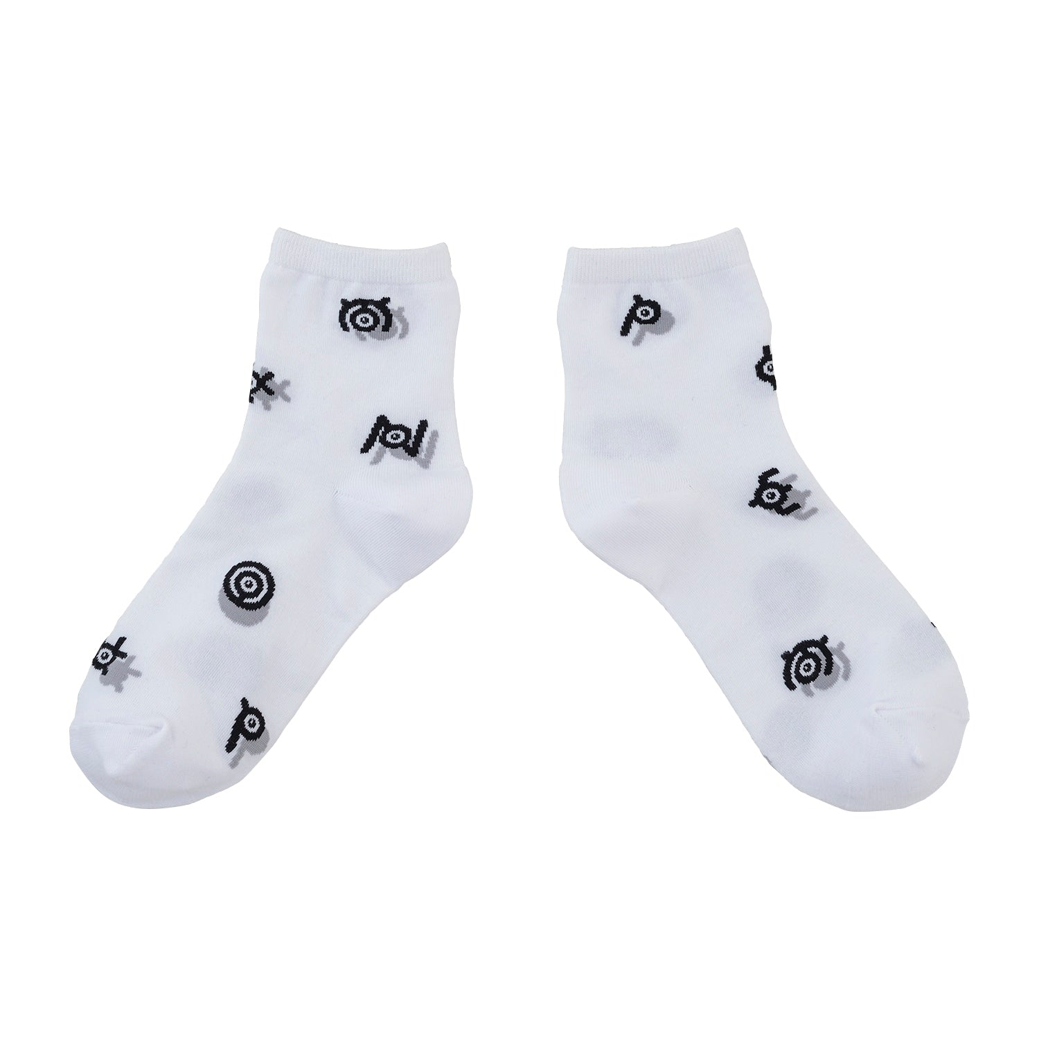 [Choice] Middle socks Pokémon Shirts Unown (23-25cm)