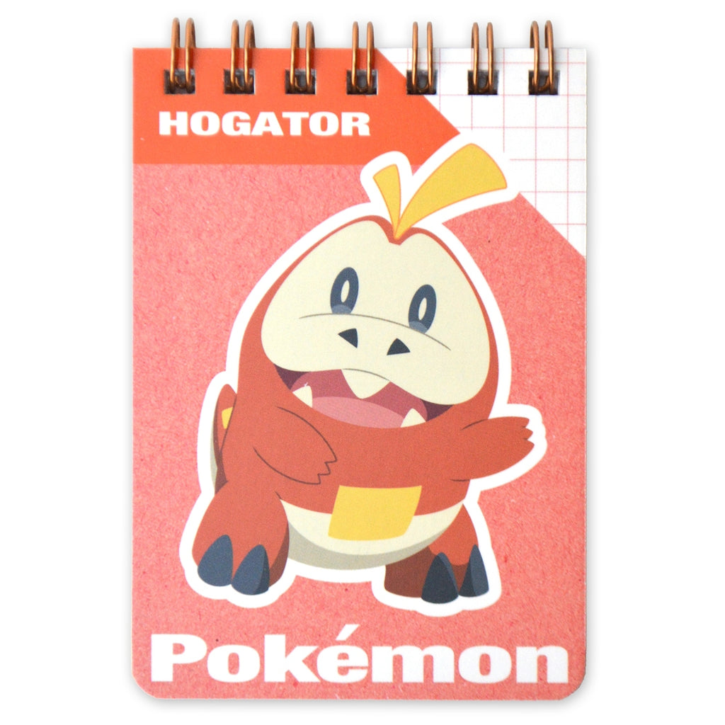 A7 Mini Ring Memo Hogeta featuring Fuecoco from Japan, official Pokemon Center Japan product