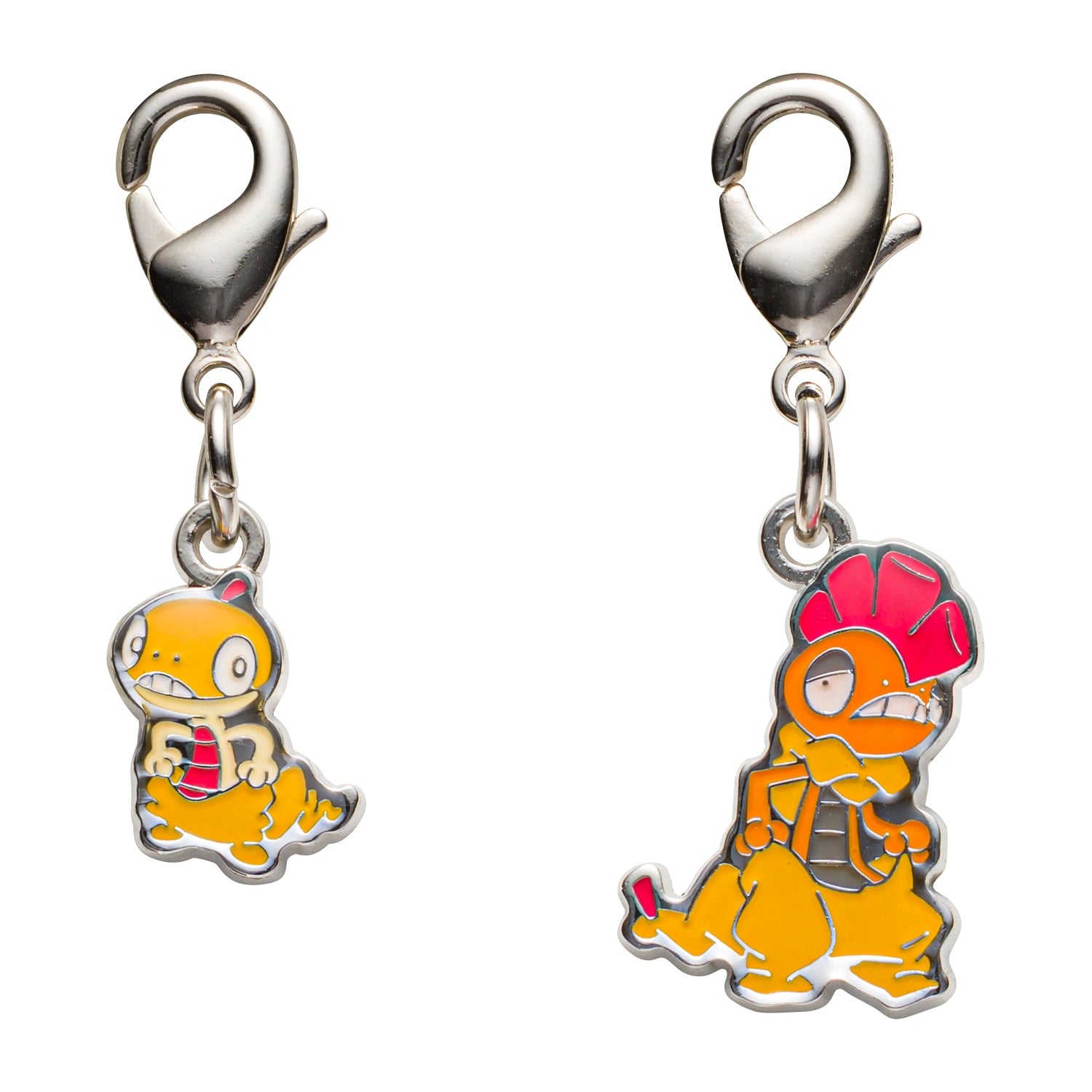 National Encyclopedia Metal Charm 559/560, Pokemon Center Japan collectible metal charm from Japan, featuring a detailed char