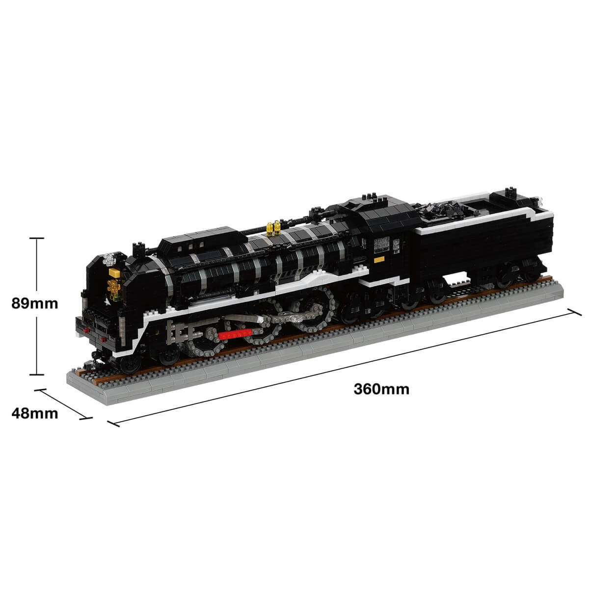 Nanoblock Steam Locomotive Deluxe Edition