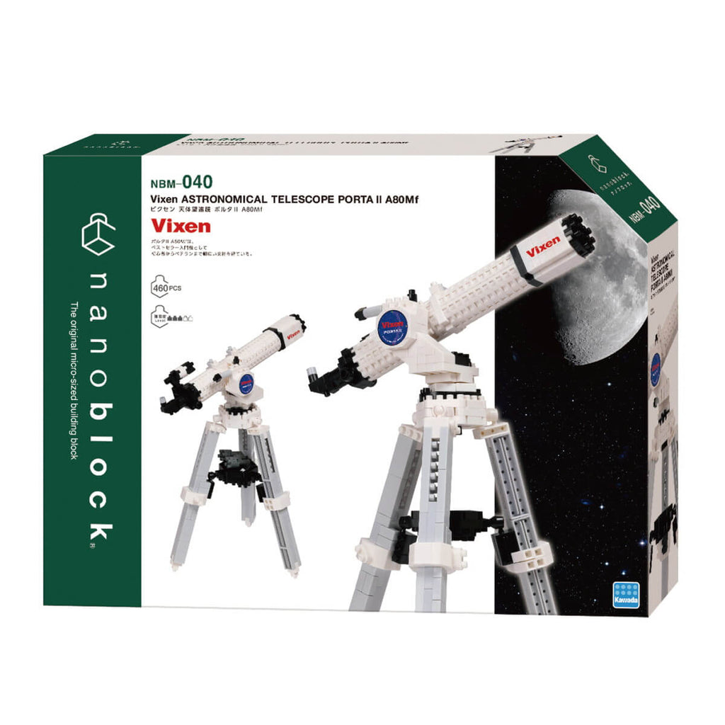 Nanoblock Vixen Astronomical Telescope Porta II A80Mf