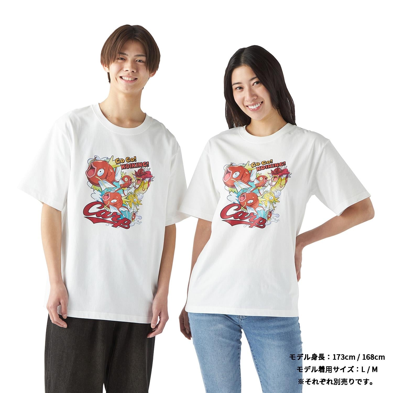 Carp x Pokemon Center Hiroshima T-shirt Magikarp M/L
