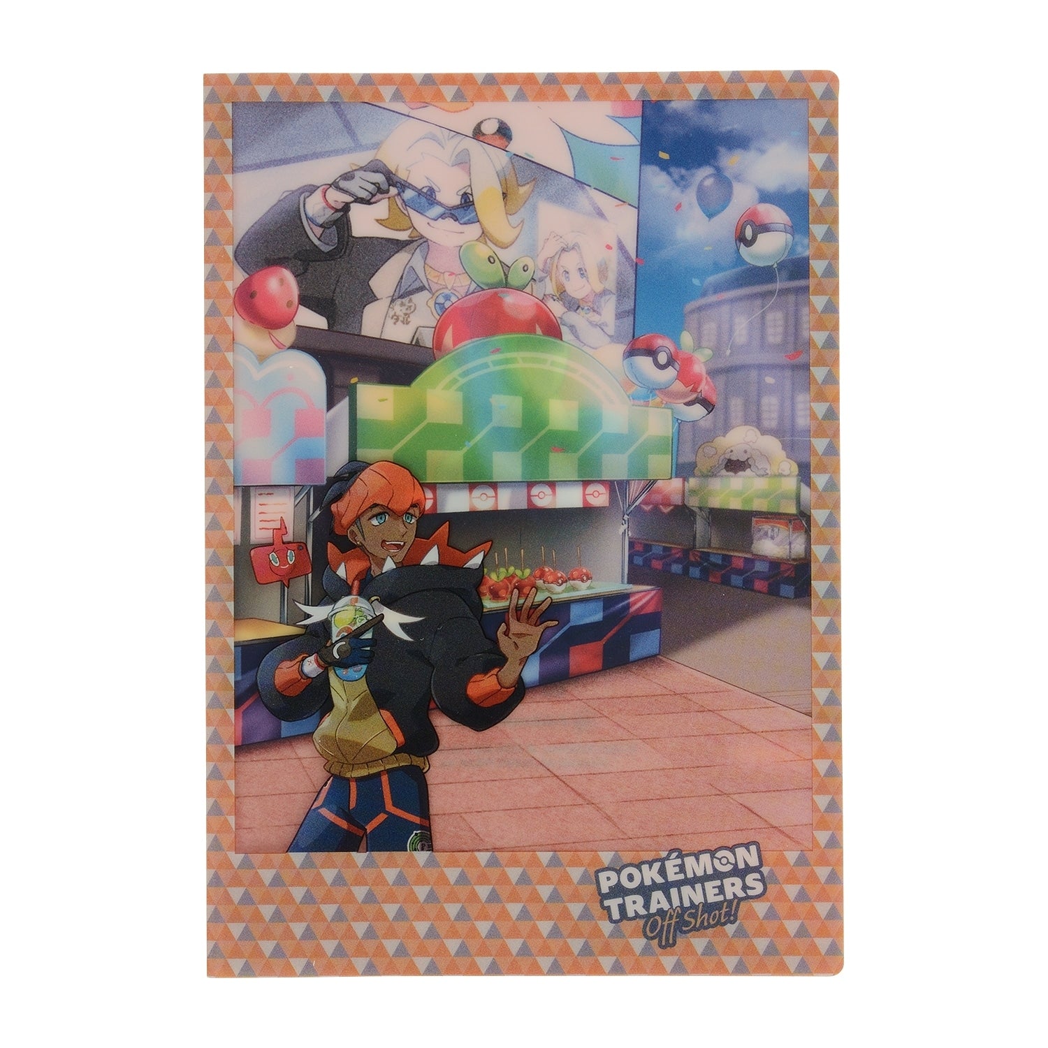 A5 clear file that stands out POKÉMON TRAINERS Off Shot! Kibana