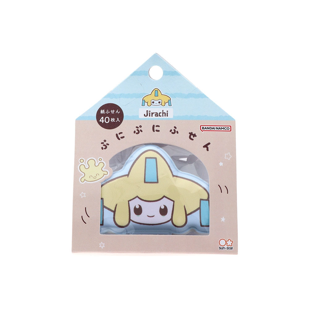 Puni Puni Sticky Note Poke Piece Jirachi from Japan, featuring Steel/Psychic-type Pokemon