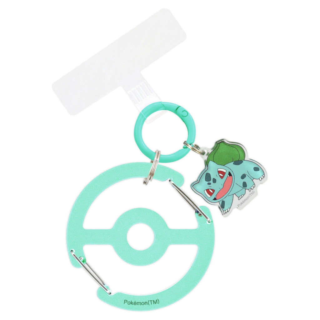 Multi Ring Plus with clear carabiner Bulbasaur