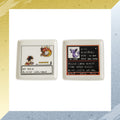Set of 2 small plates gold