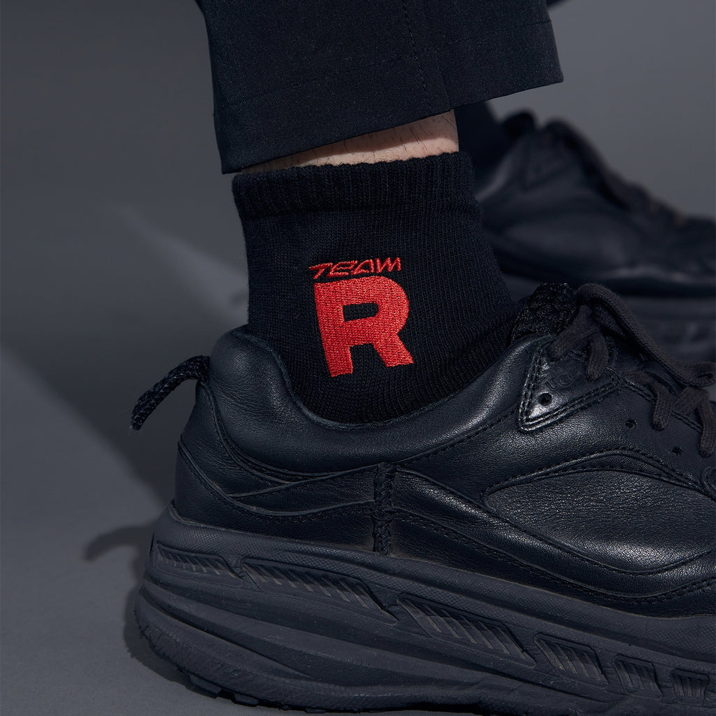 [Choice] Middle socks Team Rocket BK (23-25cm)(25-27cm)