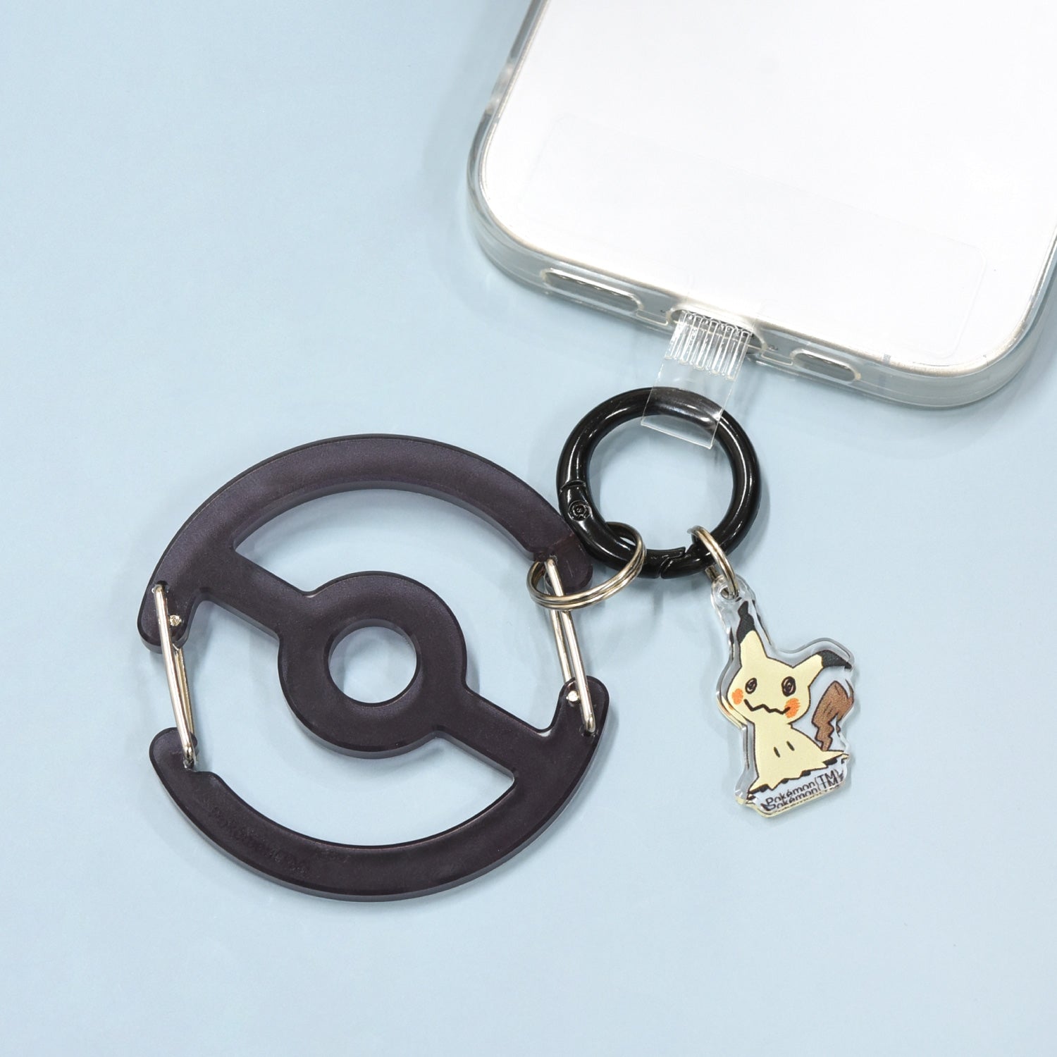 Multi Ring Plus with clear carabiner Mimikyu