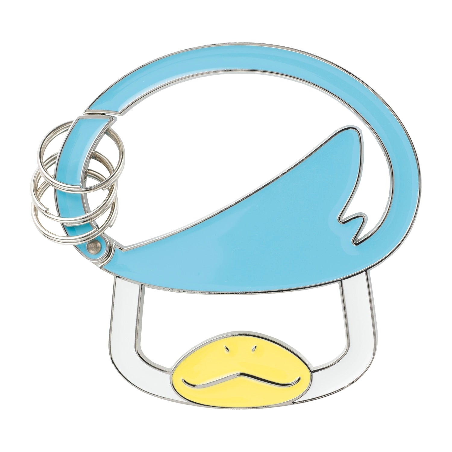 Authentic Pokemon Quaxly Carabiner Japan, showcasing Quaxly's duckling design