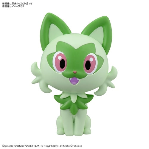 Pokemon Plastic Model Collection Quick!! Nyaoha figure from Japan with detailed design