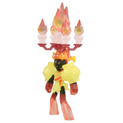 Authentic Japanese Moncolle Honoo figure with unique pose and design