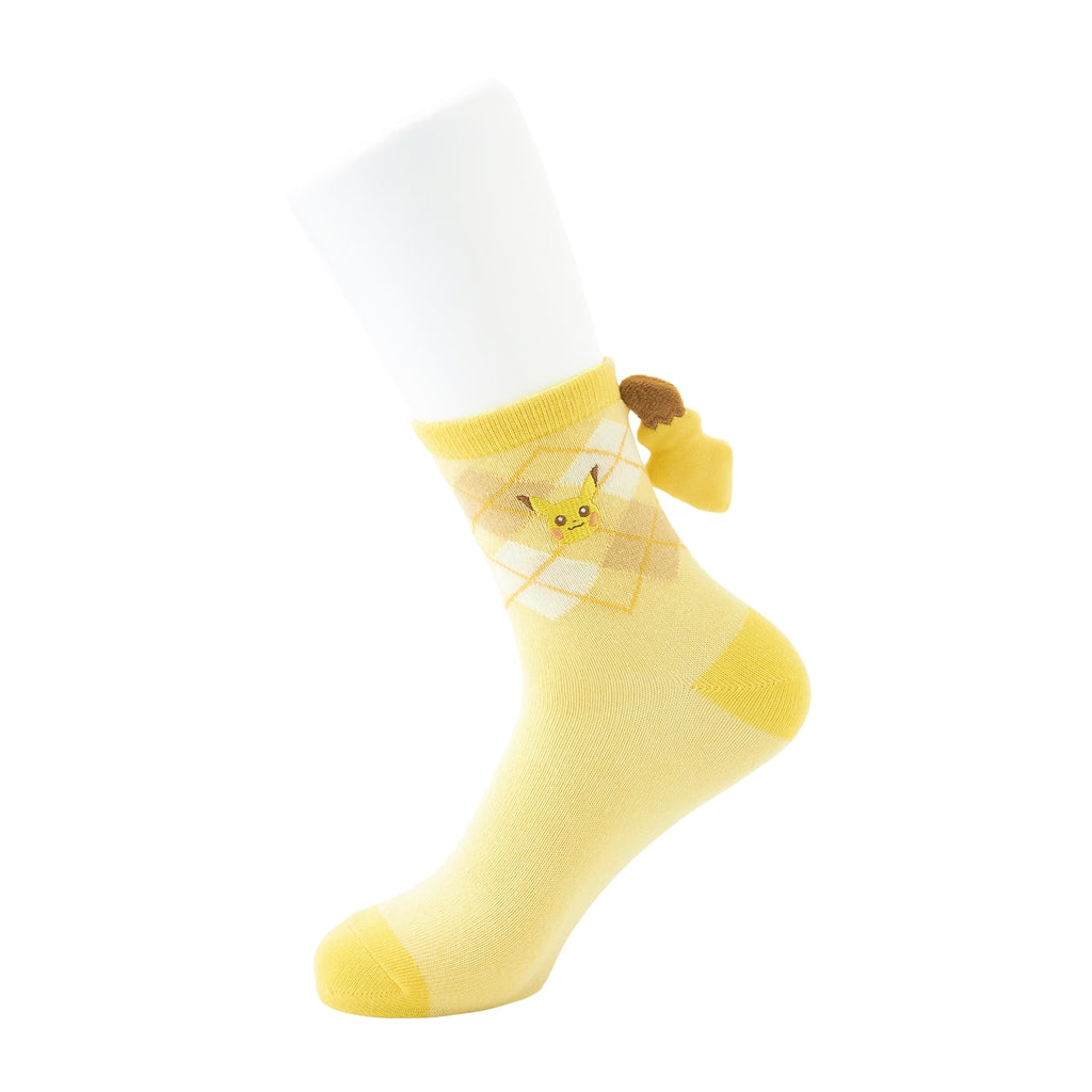 Socks with tail Pikachu (23-25cm)
