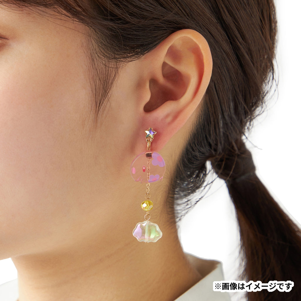 Authentic Pokémon Munna Earrings with official Pokémon Center packaging from Japan