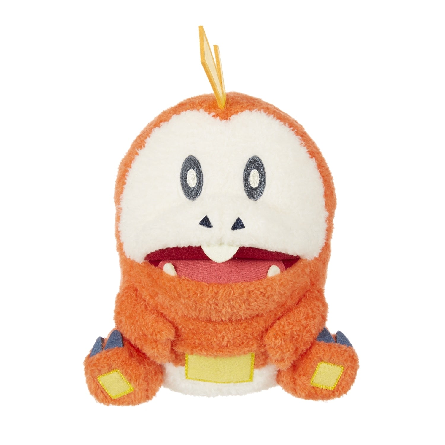 Hogeta fluffy petite stuffed toy with cute face from Japan