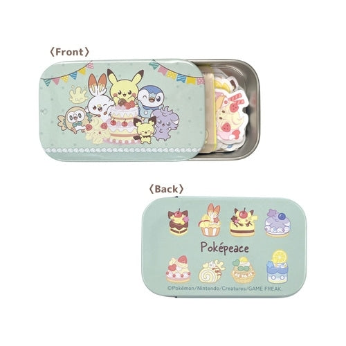 Pokemon Slide Cans Stickers Collection with colorful stickers from Japan