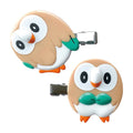 Pokemon Rowlet hair clip with official artwork from Japan