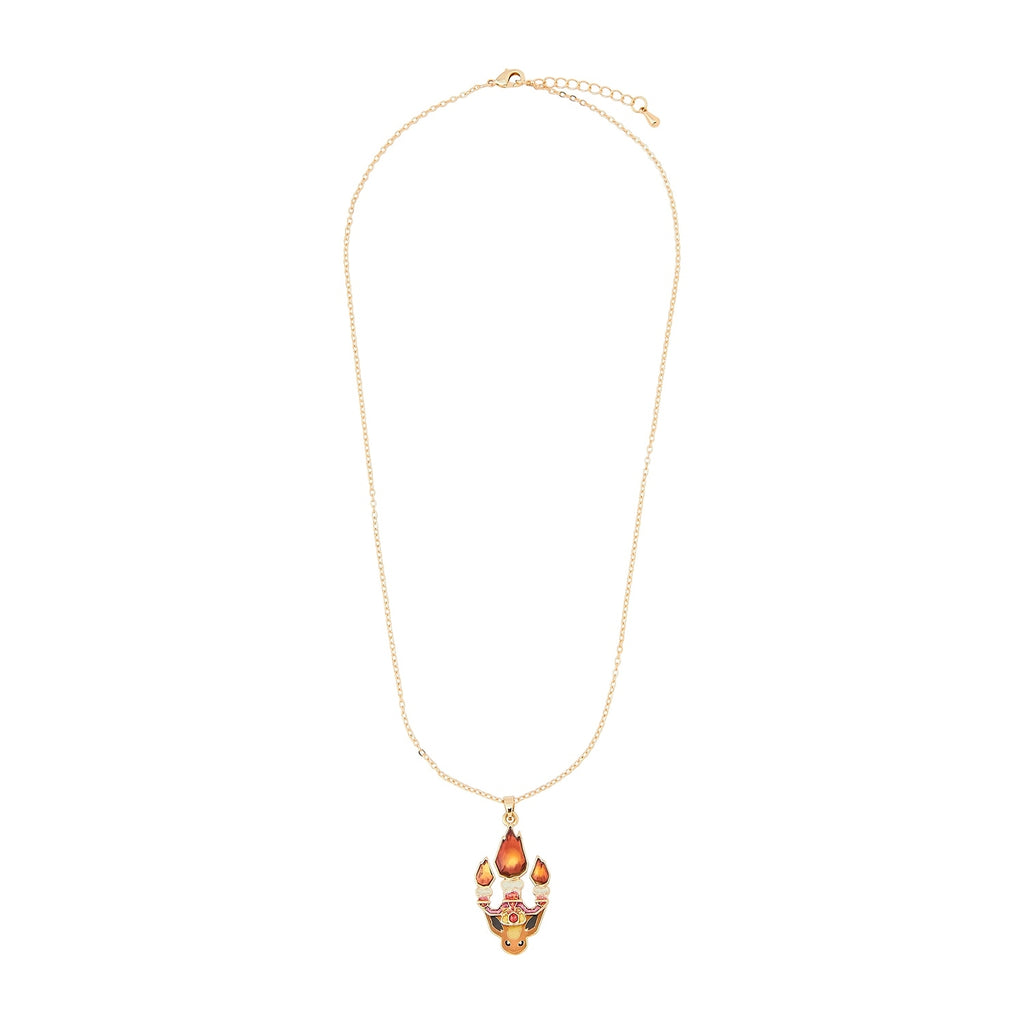 Pokémon accessory necklace with fire design from Japan