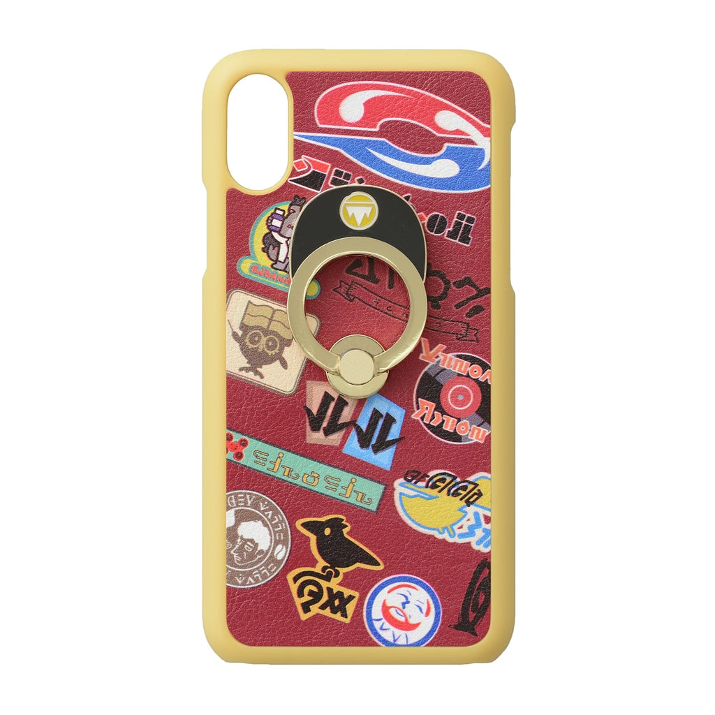 Smartphone case with ring for iPhone X/Xs Pokémon Trainers DN