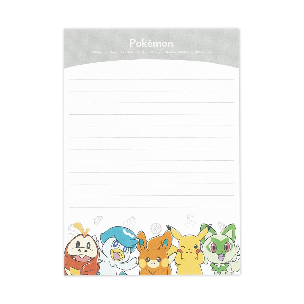 Pokémon ring memo from Japan featuring rare Pokémon designs