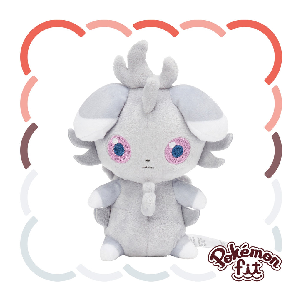 Pokemon 677 Plush Toy from Japan, cute Nyasper Vendor design