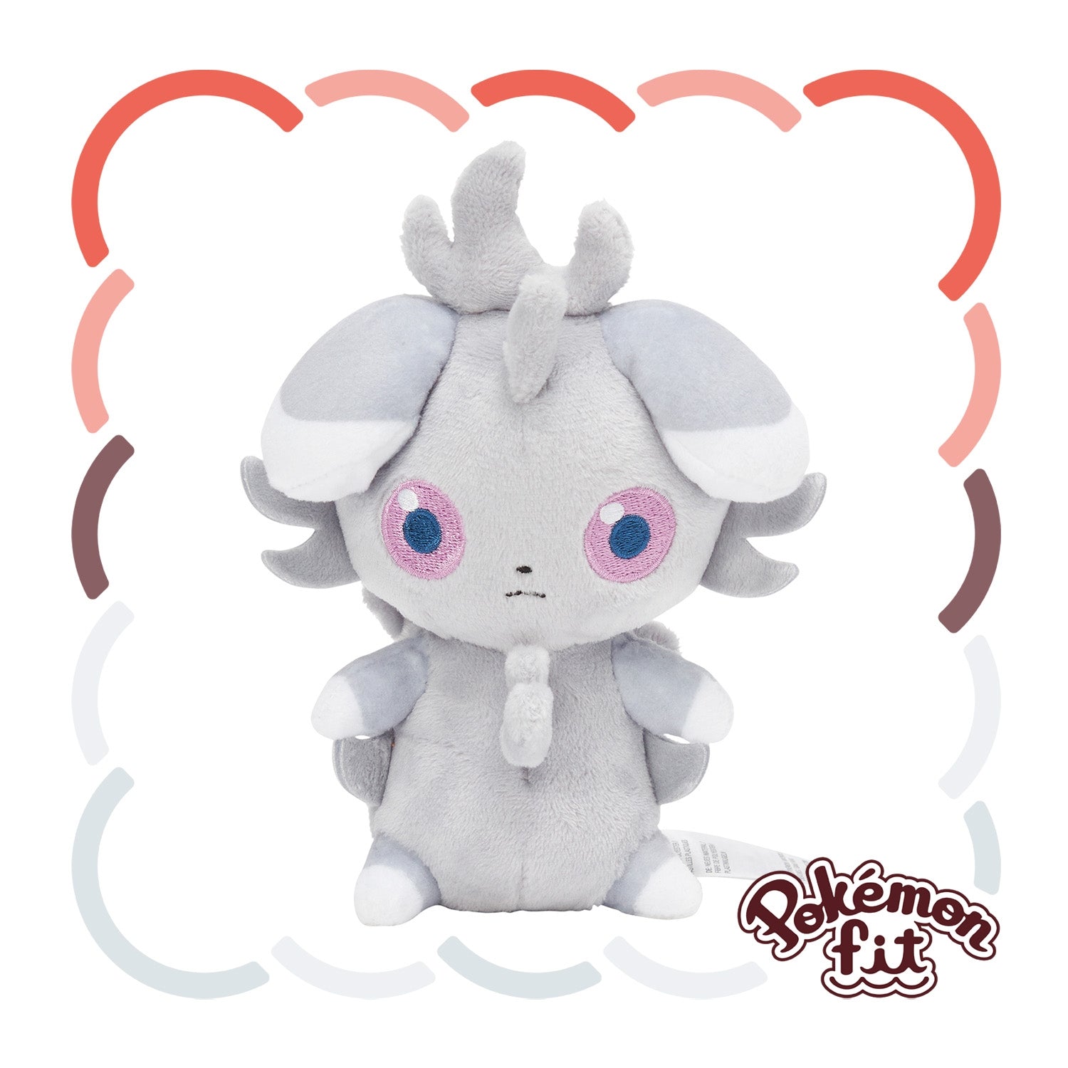 Pokemon 677 Plush Toy from Japan, cute Nyasper Vendor design