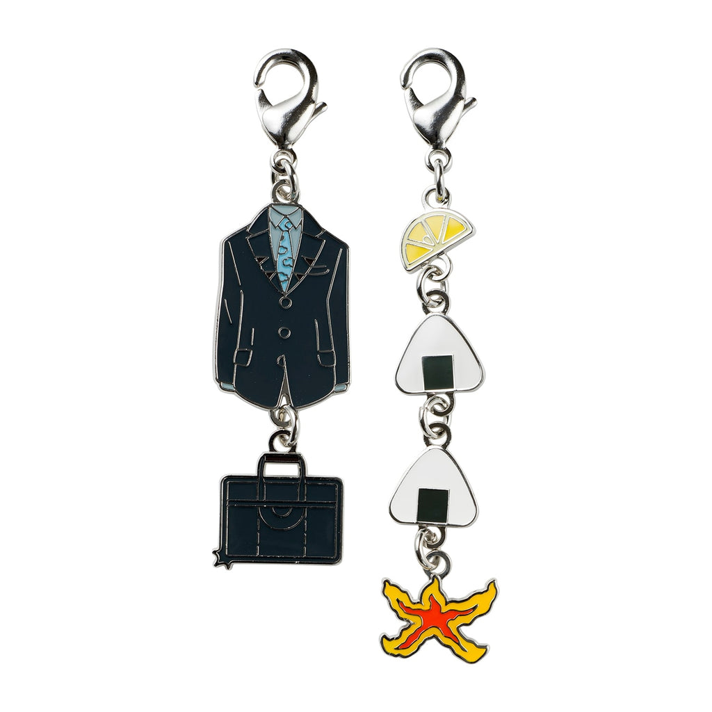 Pokémon Aoki Trainer zipper charm with metal design from Japan