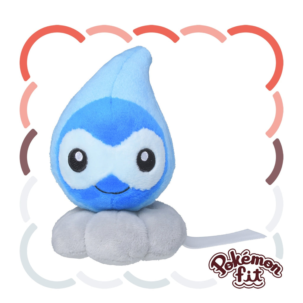 Pokémon Fit Plush – Castform Rainy Form (#351) | Japan Exclusive