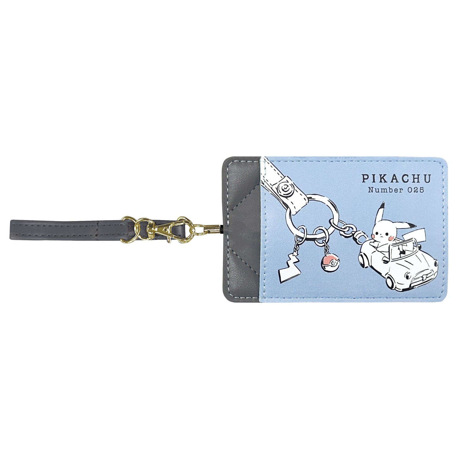 2WAY reel pass case “Pikachu number025” Fun drive