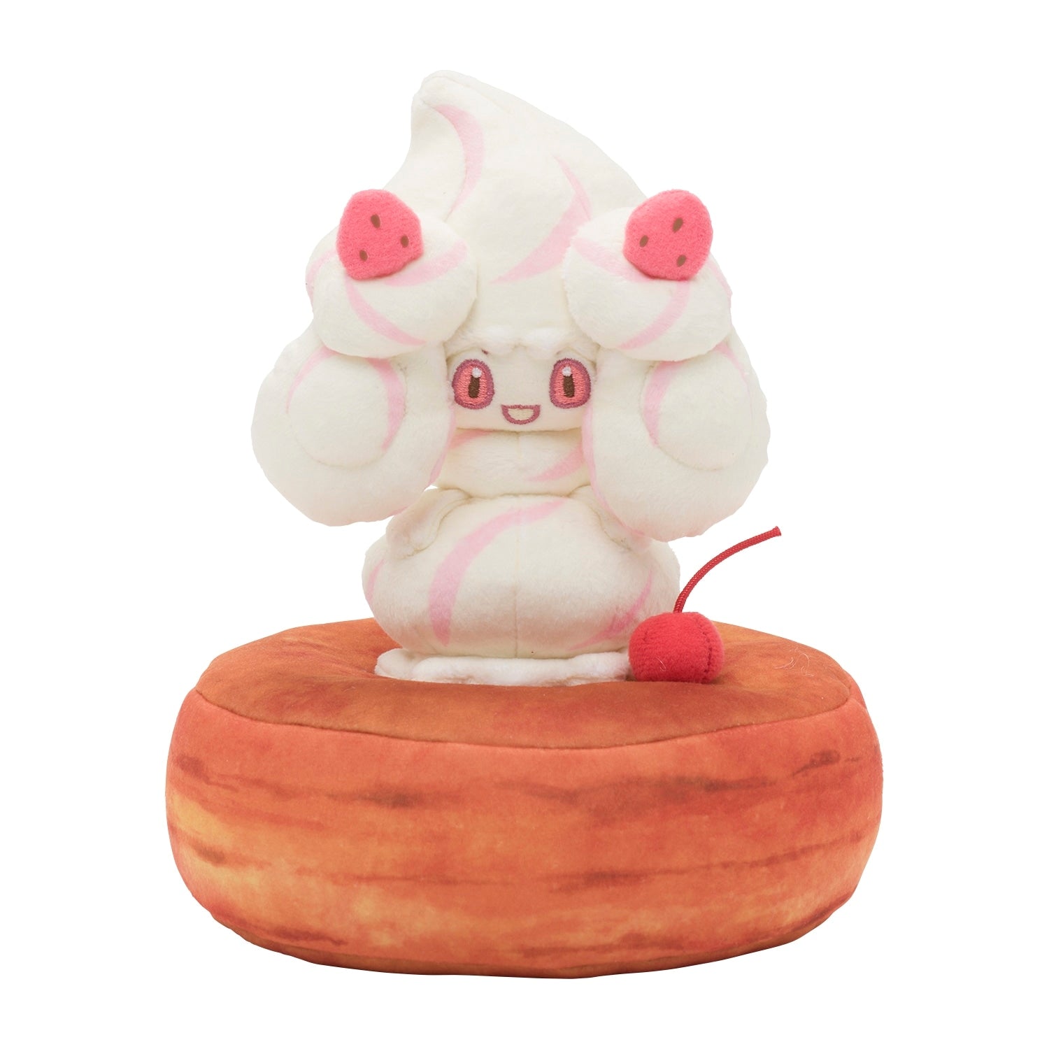 Mawhip Shiro Noir Plush Toy from Japan, black and white Pokemon character with coffee cup