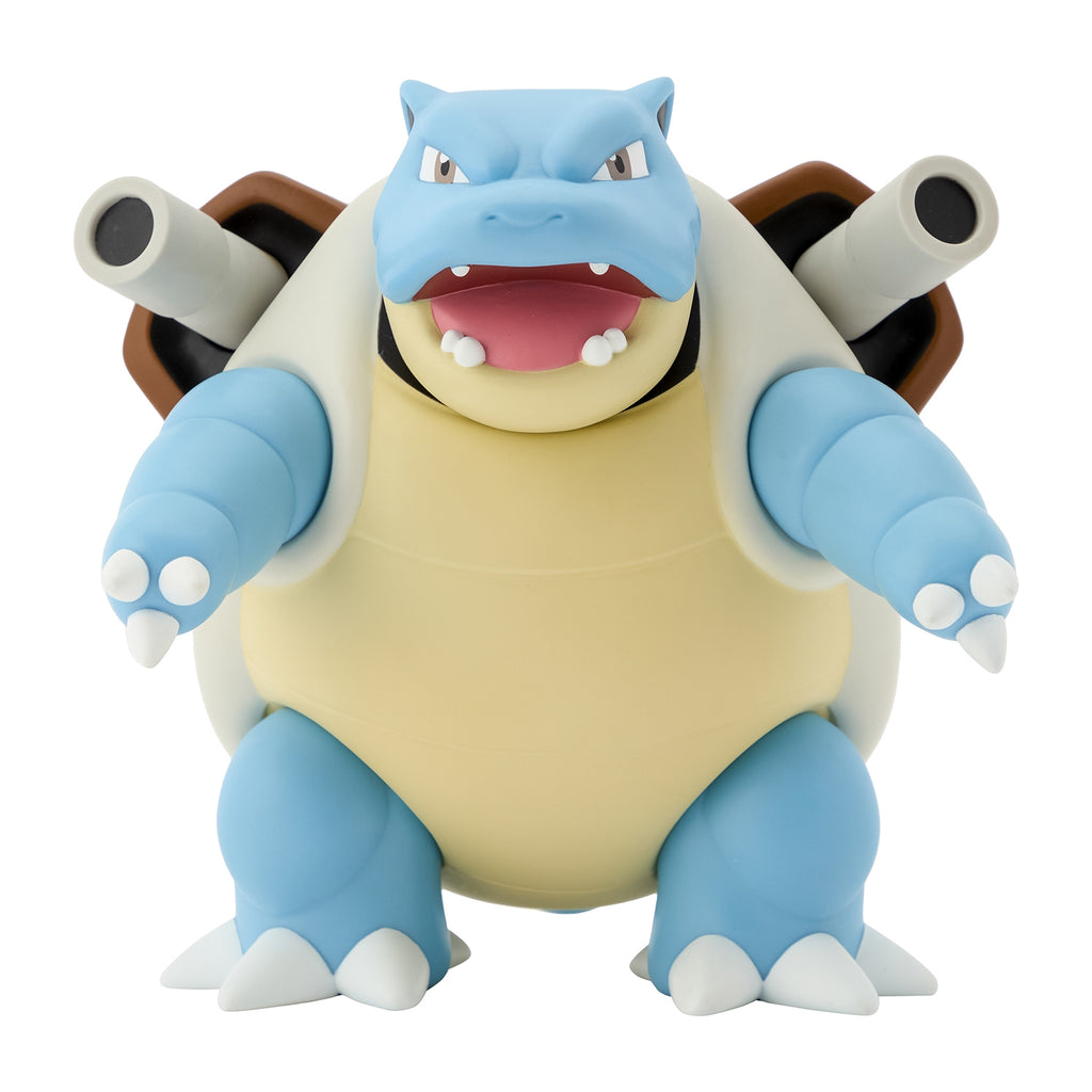 Blastoise soft vinyl figure from Japan with detailed texture