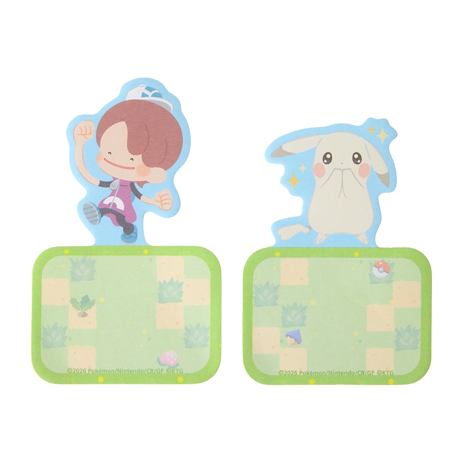 Metamon and Pikachu figurines in the Stand Sticky Set, a rare Japanese collectible