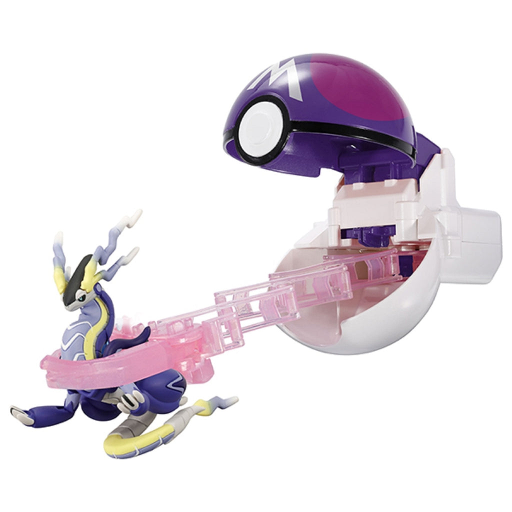 Authentic Moncolle Poketorze Miraidon Master Ball collectible from Japan, intricate features