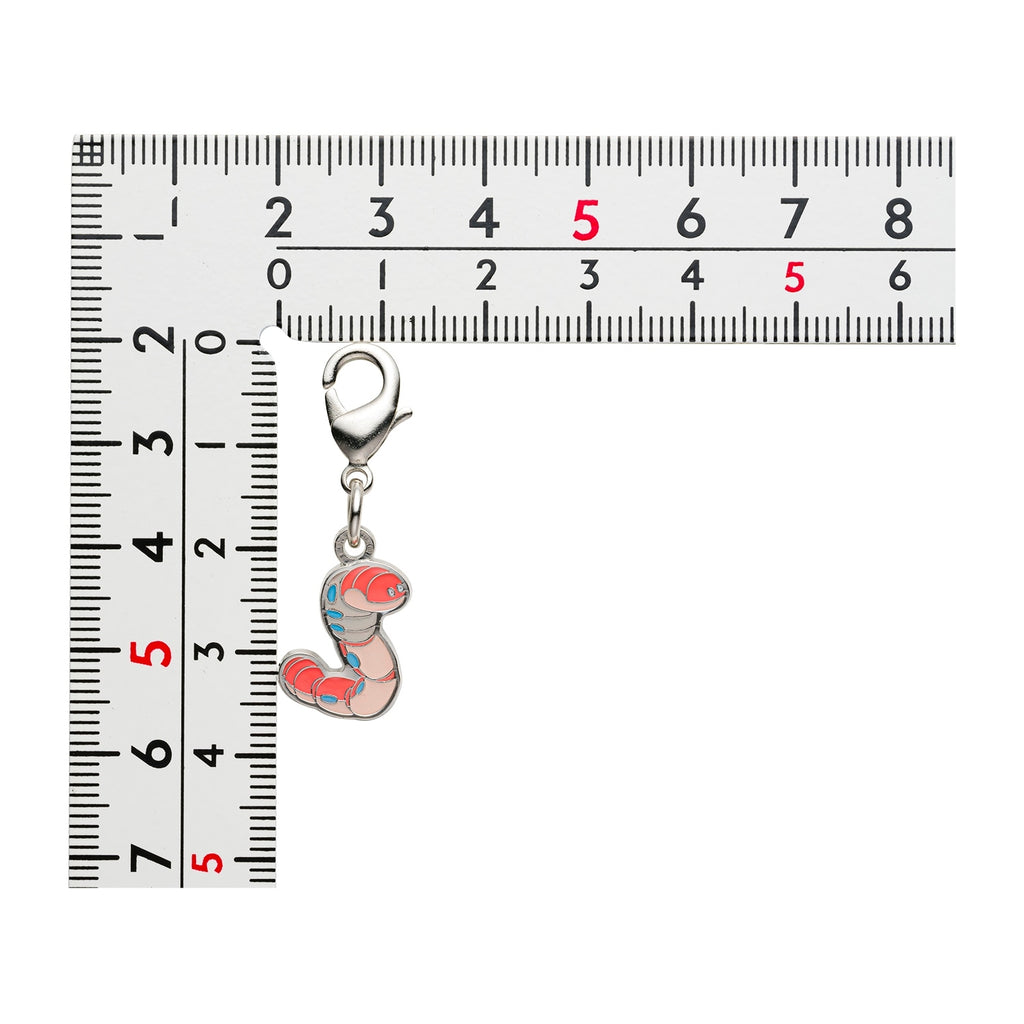 Pokemon Center Japan licensed metal charm, 3.6×1.4×0.2cm, sourced from Japan