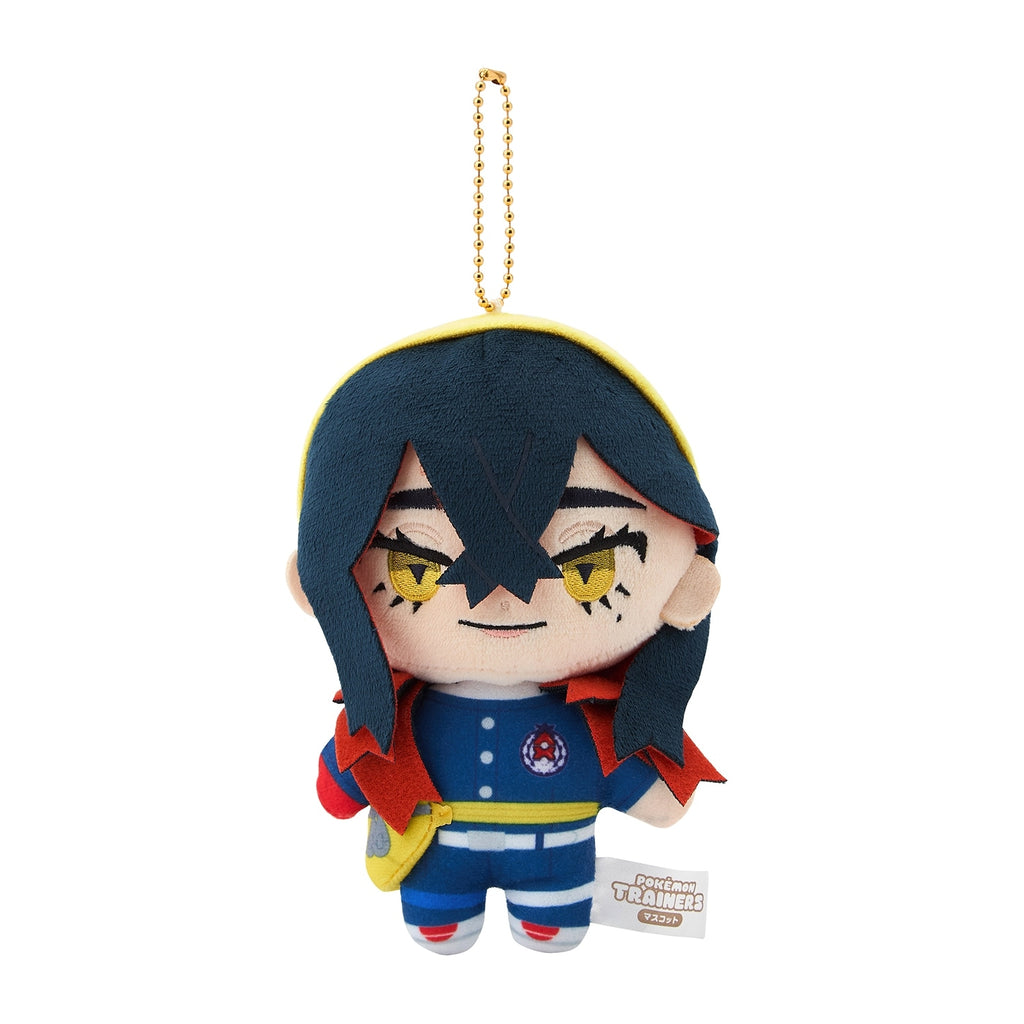 Mascot POKÉMON TRAINERS Zeil plushie from Japan, cute facial expression