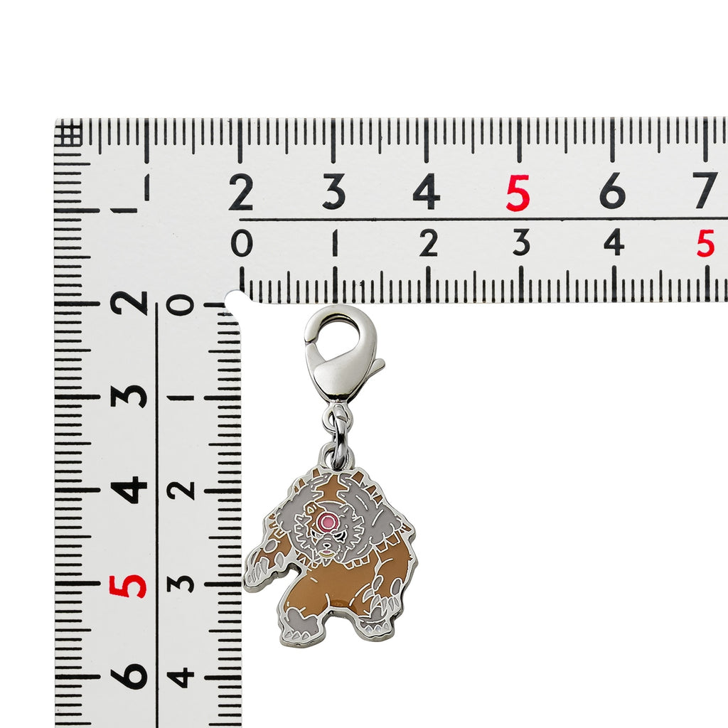 National Encyclopedia Metal Charm 901-2 with vibrant colors from Japan