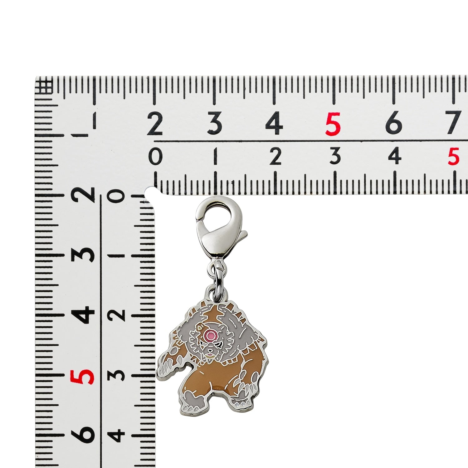 National Encyclopedia Metal Charm 901-2 with vibrant colors from Japan