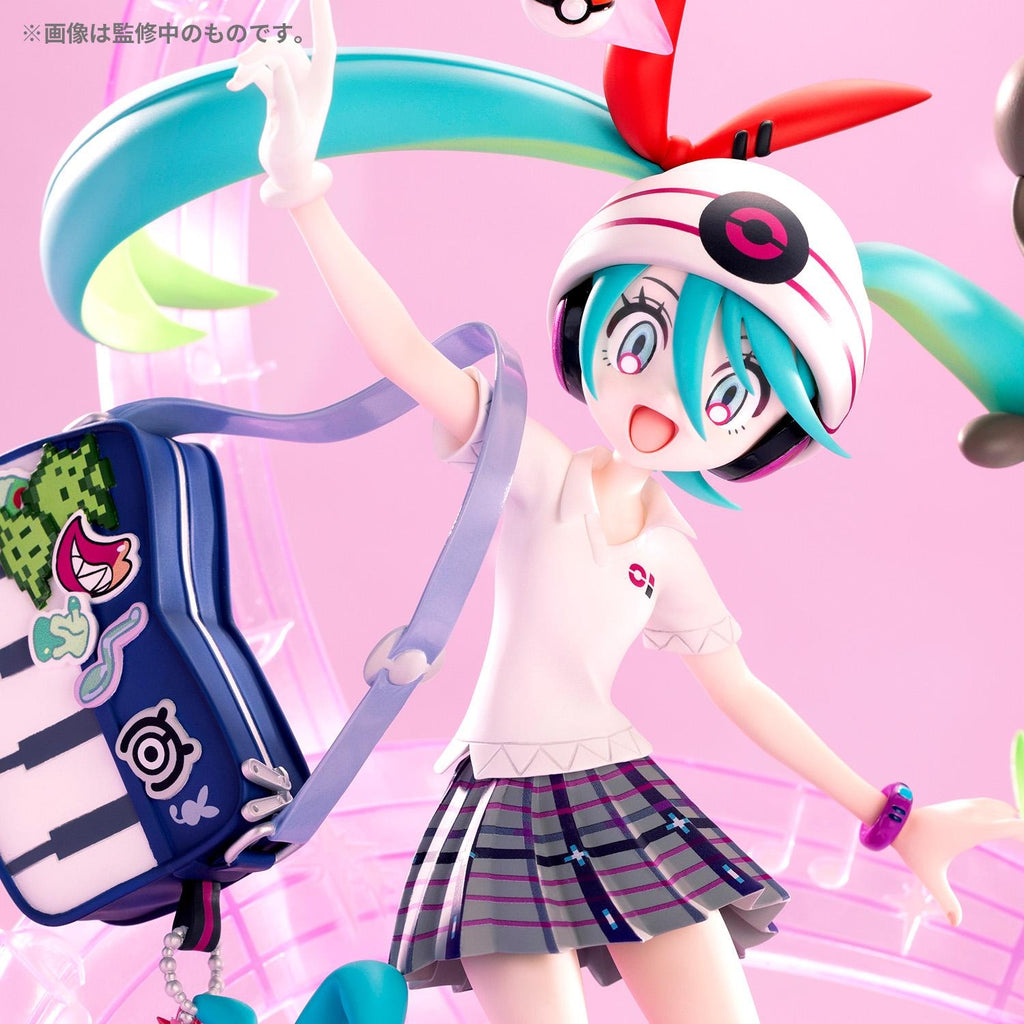 Hatsune Miku & Meloetta figure, Japanese anime style, ships from Japan