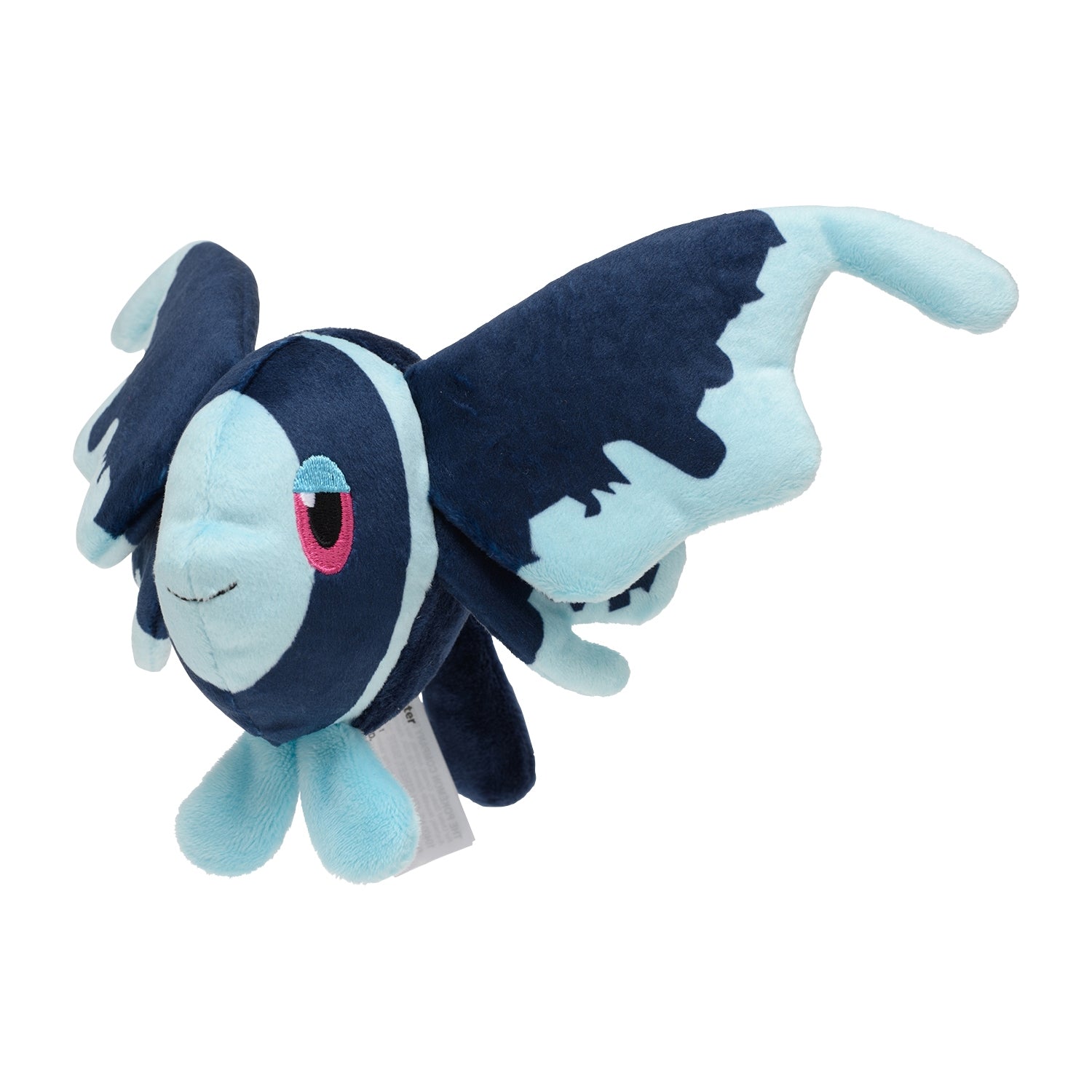 Japanese Pokemon 457 Plush fit Neorant, back view, official Pokemon Center product