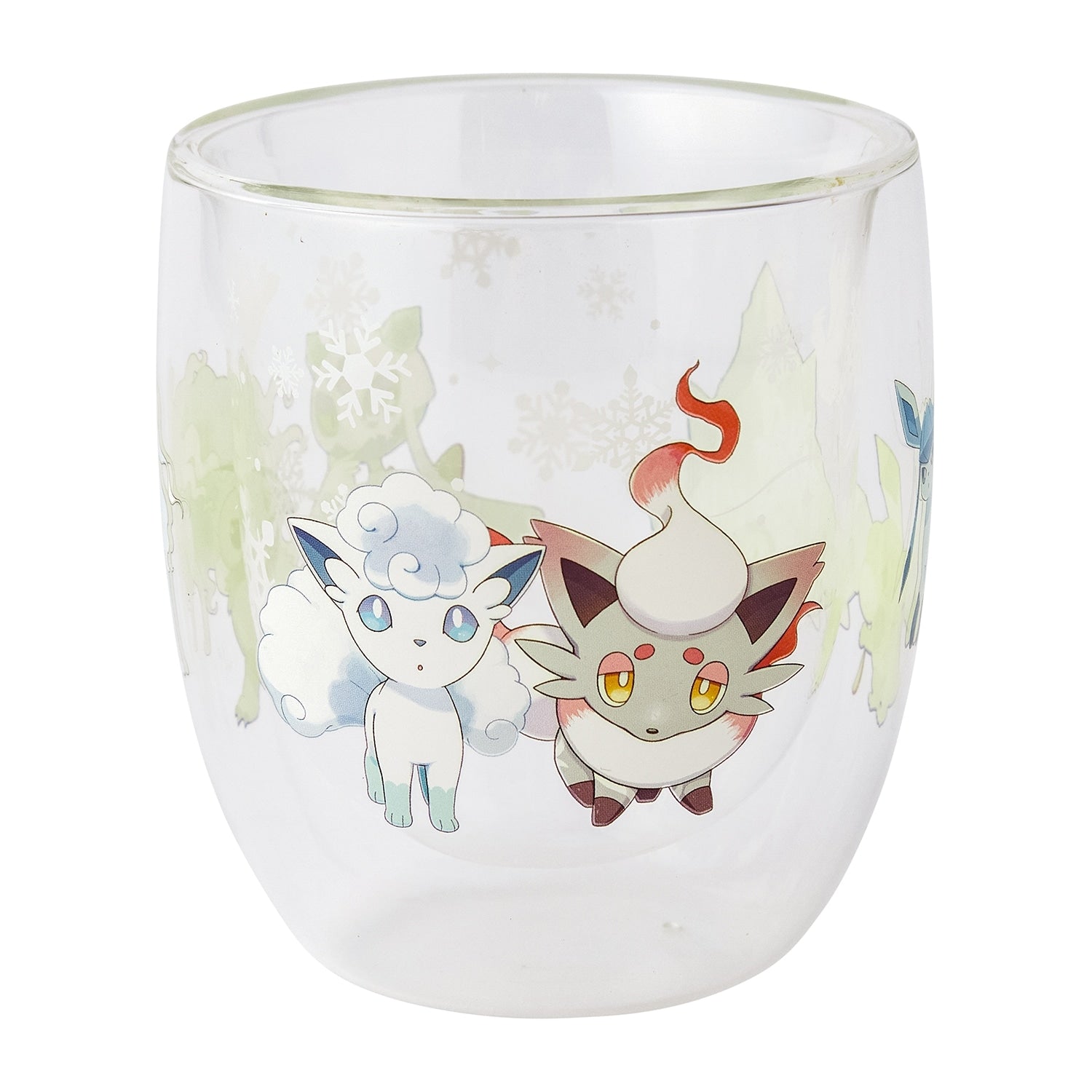 Double wall glass Snowy Gathering