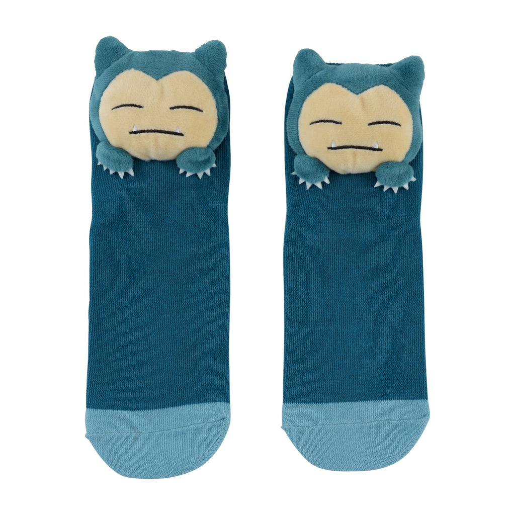 Middle socks with mascot Snorlax (23-25cm)