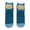 Middle socks with mascot Snorlax (23-25cm)