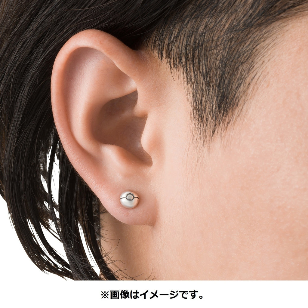 Authentic JAM HOME MADE Lucario earrings from Japan, perfect for Pokemon collectors